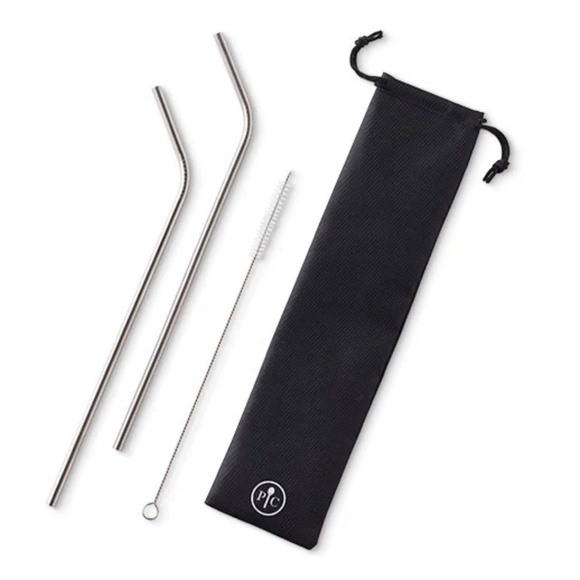 NEW PAMPERED CHEF METAL STRAWS - Picture 2 of 2